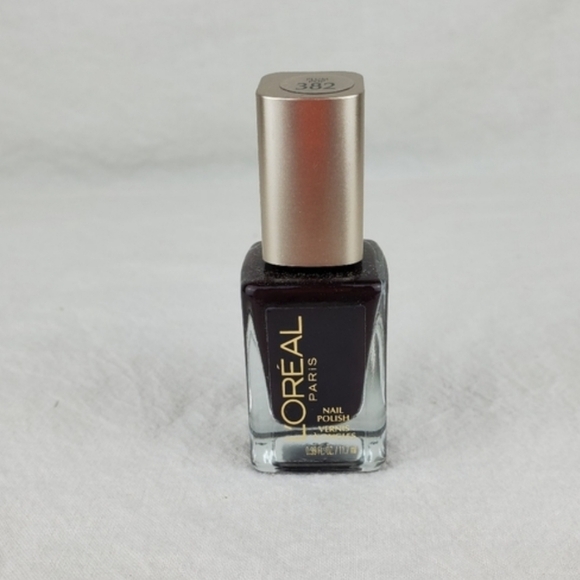 3 FOR $13 🔥L'Oréal Paris pro manicure nail Color 382 plum pop - Picture 2 of 4
